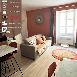 Sublime T2/ Cosy/ Clim/ Parking/plage Appartamento